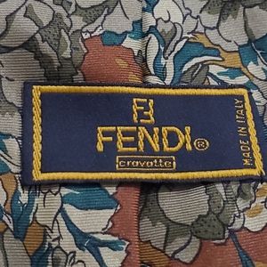 FENDI SILK TIE